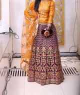 Magenta Formal Lehnga | Women Locally Made Formals | Small | Worn Once