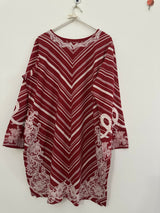 Sana Safinaz | Women Branded Kurta | Maroon | Medium | Worn Once