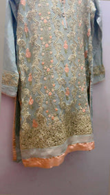 Women Embroidered Shirt | Women Locally Made Formals | Medium | Multicolor | Preloved