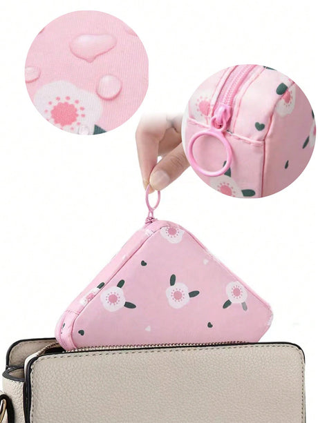 Buy SHEIN Sanitary Napkins Bag Storage Mini Cosmetic Bag Organizer Waterproof in Pakistan