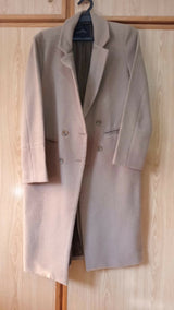 Long Coat | Women Sweaters & Jackets | Beige | Small | Worn Once