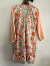 Peach Embroidered Kurta | Women Locally Made Kurta | Small | New