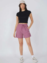 Buy Shein Basics Cap Sleeve Solid Crop in Pakistan