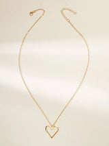 Buy Shein Heart Decor Necklace in Pakistan