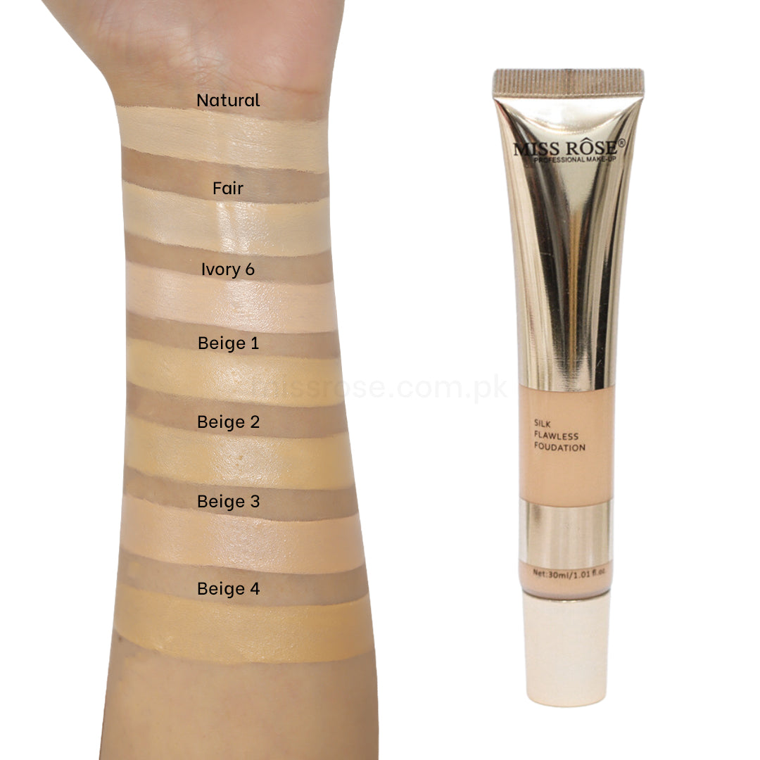 Buy Miss Rose Silk Flawless Foundation in Pakistan