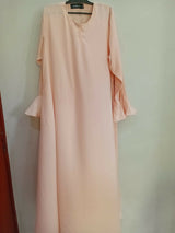 Peach Maxi Abaya | Women Accessories | Large | Brand New