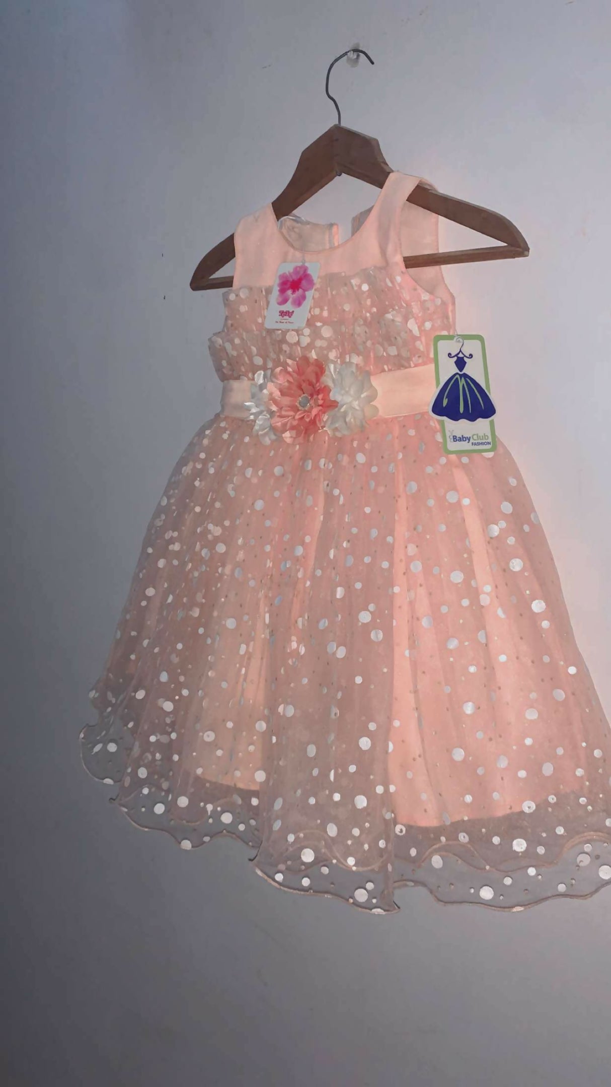 Baby Pink Frock| Girls Skirts & Dresses | Size:18 to 22 Months | Brand New