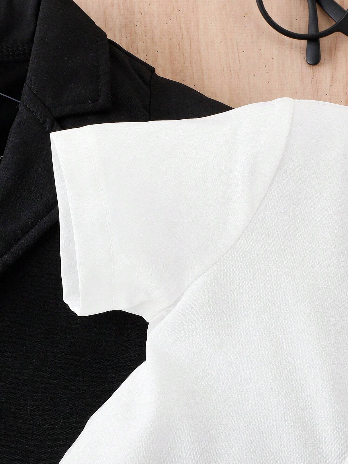 Buy SHEIN Souflis Baby Boy Bow Front Shirt & Shorts & Tee in Pakistan