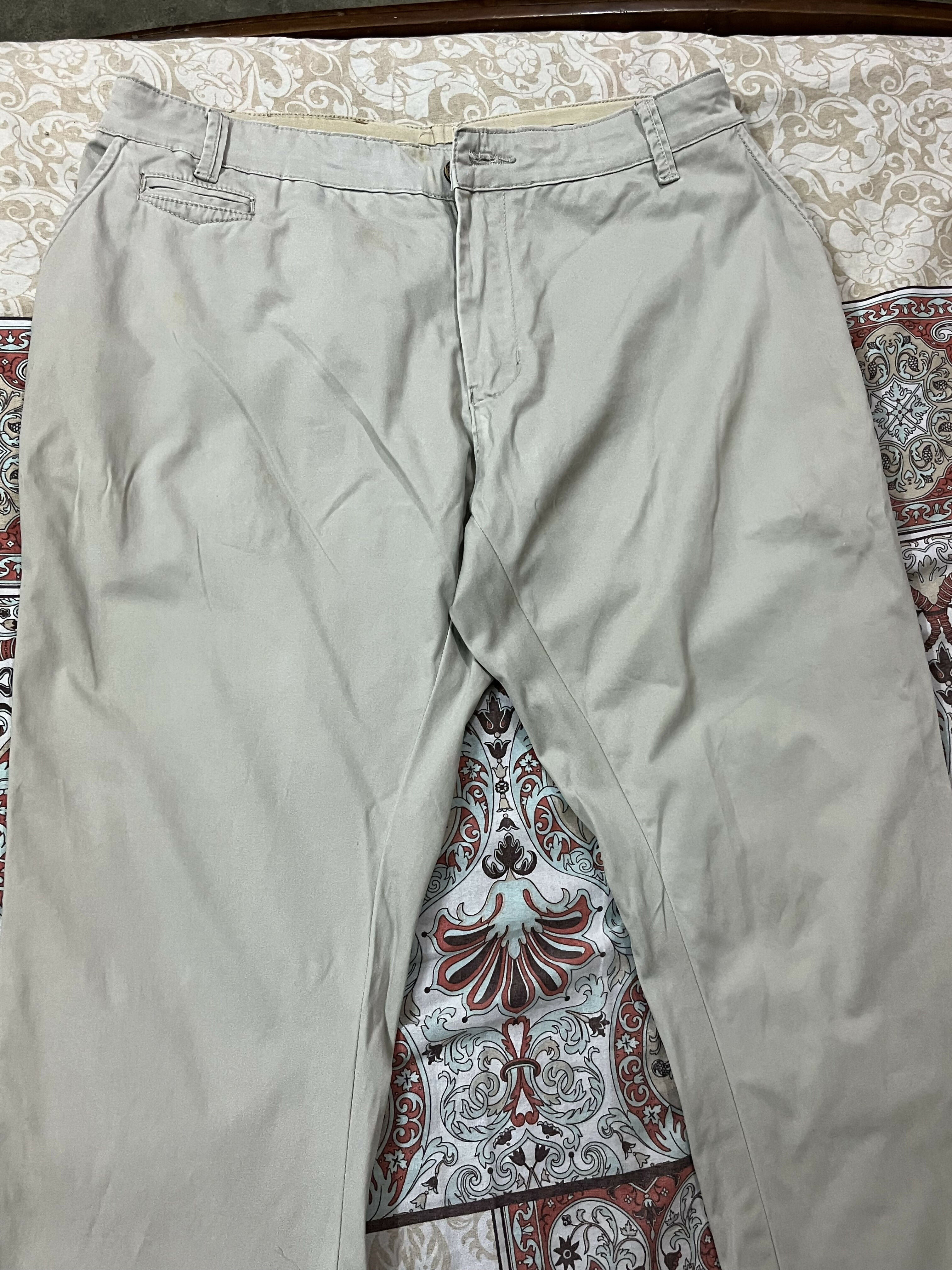 Diners | Cream Cotton Pants | Men Jeans & Bottoms | Worn Once