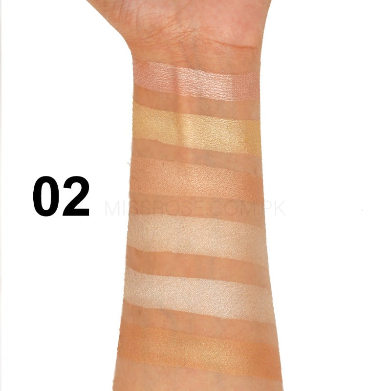 Buy Miss rose Gilded Ellipse highlighters Kit in Pakistan