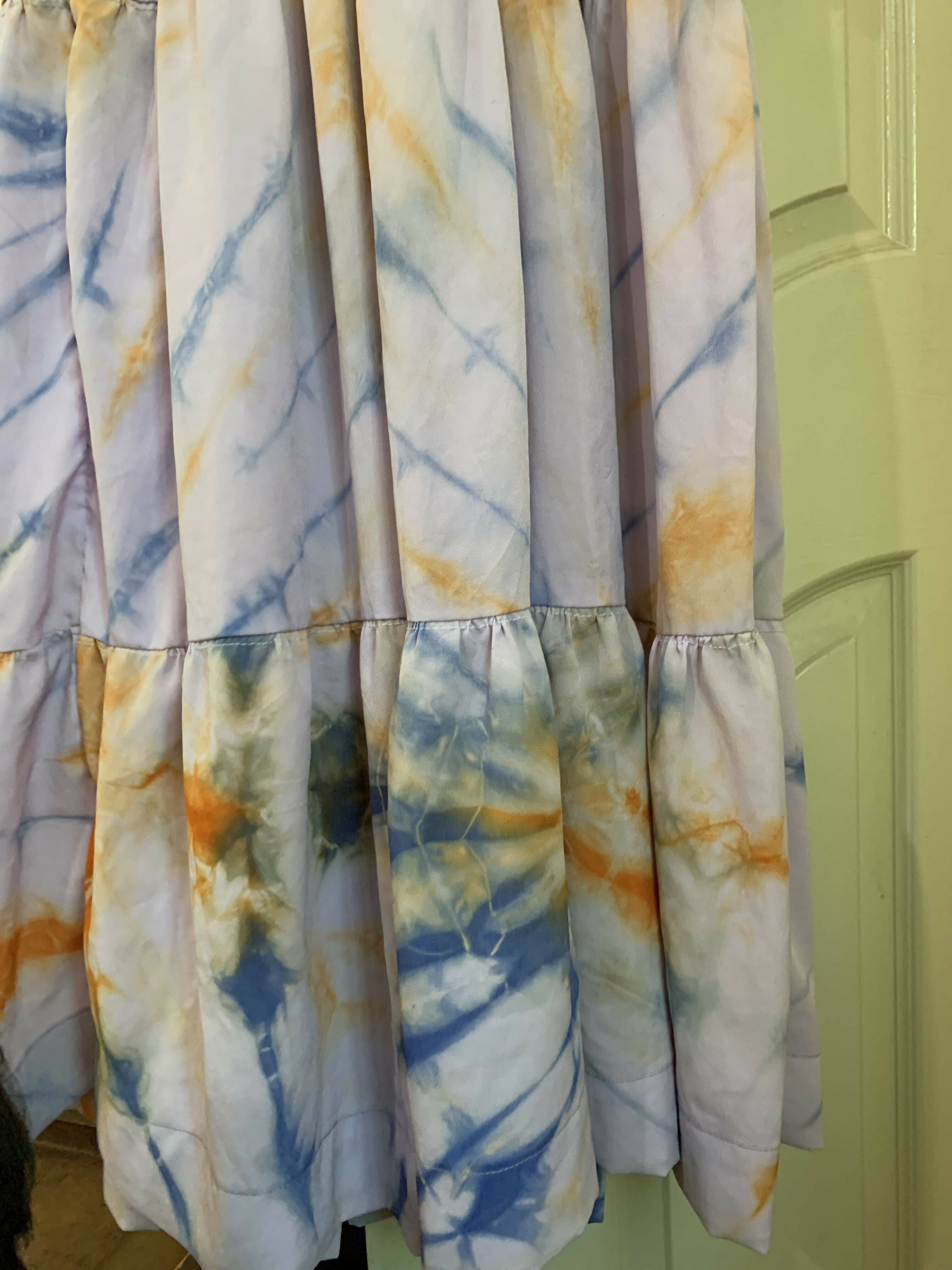 Tie & dye long Frok | Women Froks & Maxis | Medium | New