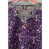 Sapphire | Women Branded Kurta | Purple Kurta | Large | New