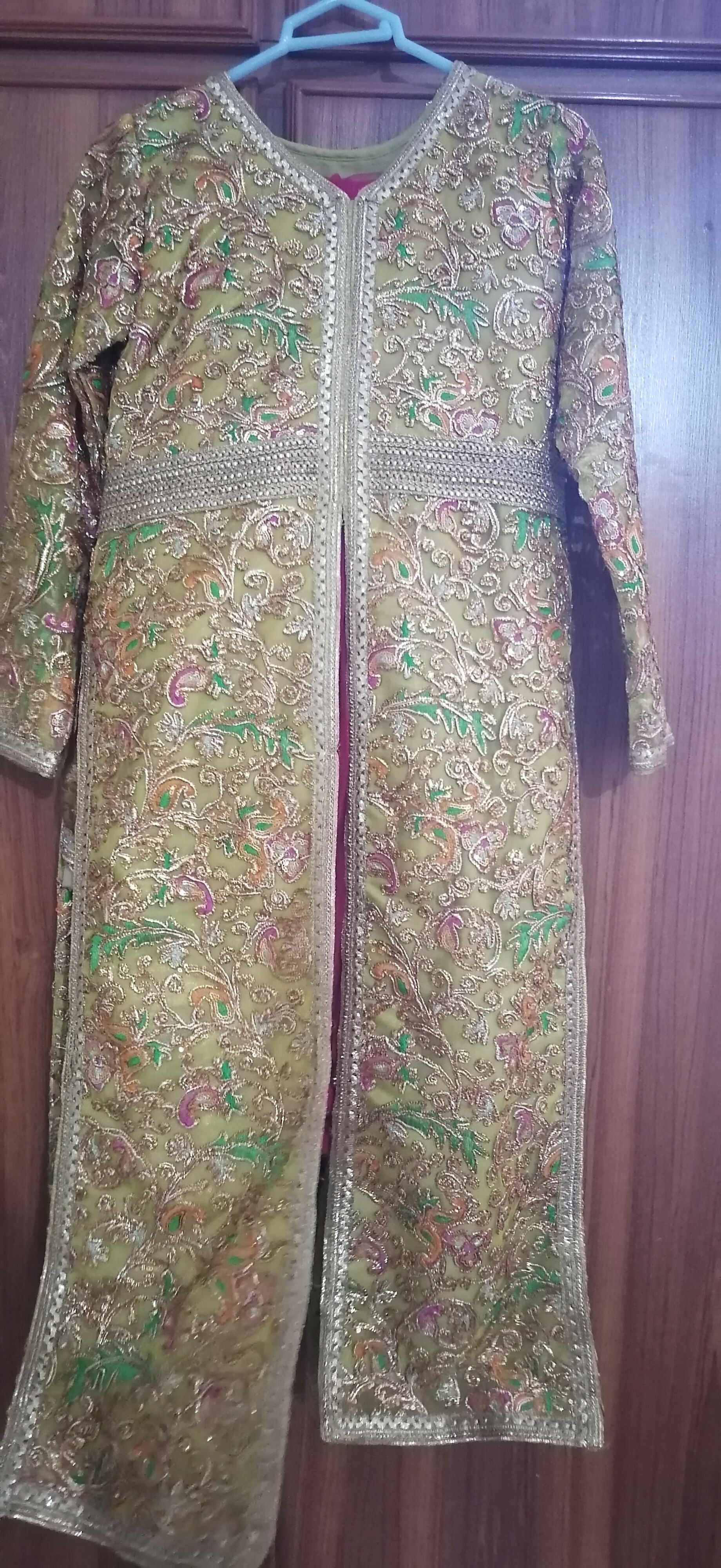 Bridal Mehndi Suit | Women Locally Made Formals | X Small | Worn Once