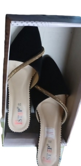1st Step | Fancy Mules | Women Shoes | Heels | Size: 39 | Preloved