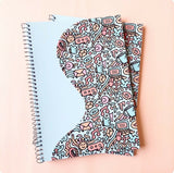 A4 Spiral Notebooks Lined Pages | For Your Home | Books | New