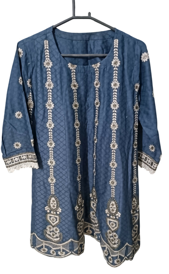 Embroidered Frock | Women Frocks & Maxis | Medium | Preloved