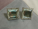Elegant Crystal Halo Studs | Women Jewelry | Earrings | Preloved