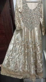 Golden Skin Wailma Maxi | Women Bridals | Large | Preloved
