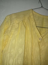 Butter Yellow Top & Skirt | Women Tops & Shirts | Medium | Brand New