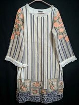 Baroque | Women Branded Kurta | White | Medium | Worn Once