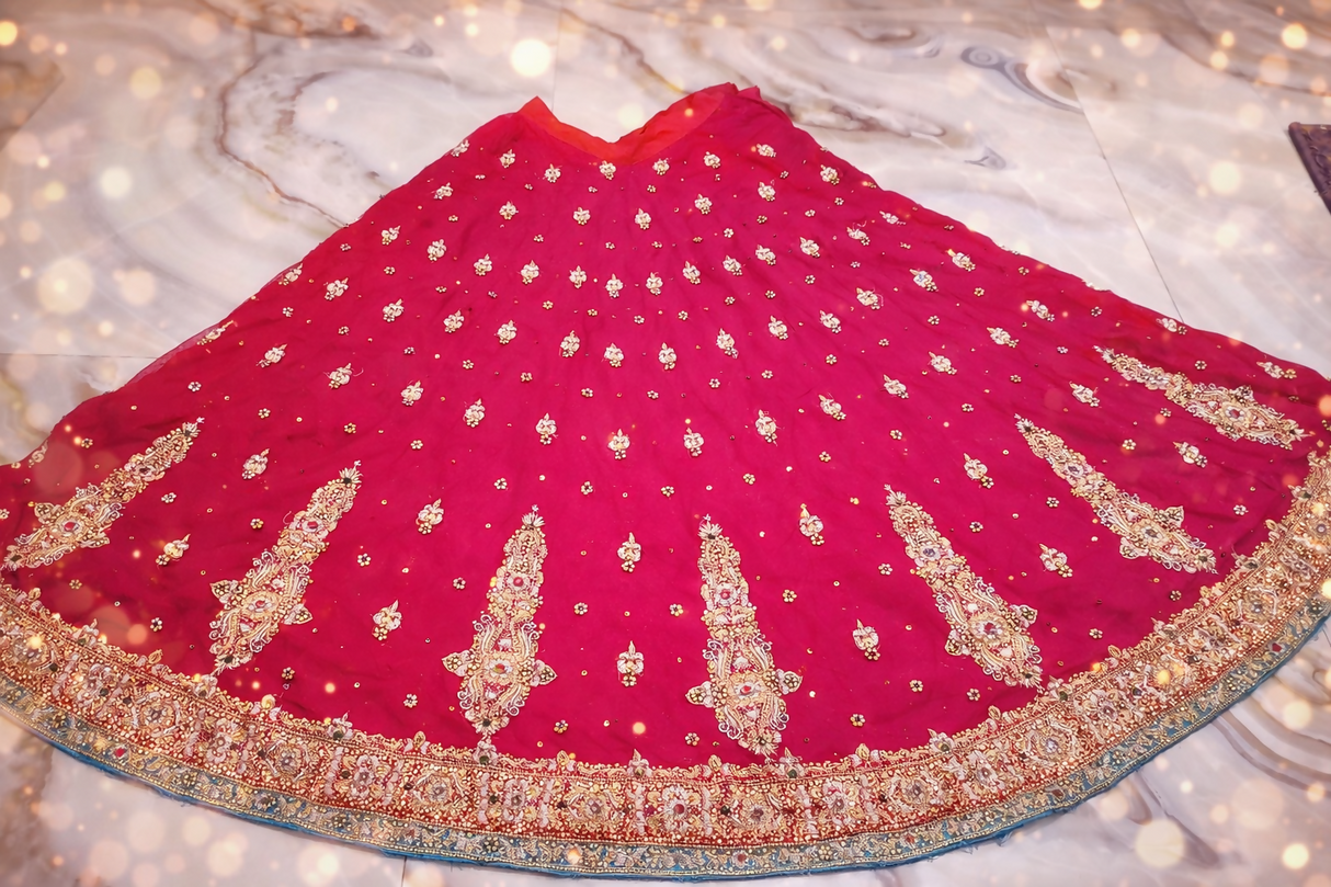 Bridal Sharara | Women Bridals | Baraat | Large | Worn Once