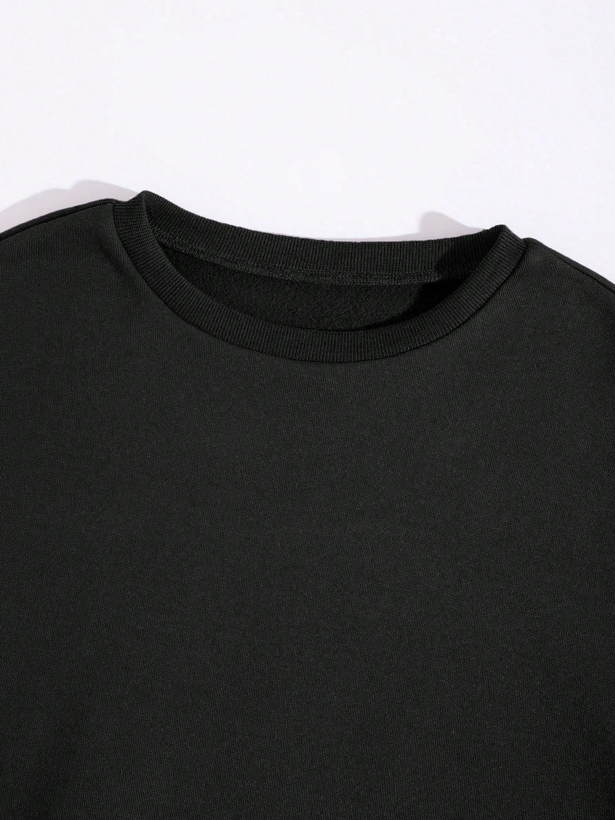 Buy SHEIN Thermal Lined Solid Sweatshirt With Joggers in Pakistan