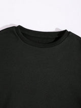 Buy SHEIN Thermal Lined Solid Sweatshirt With Joggers in Pakistan