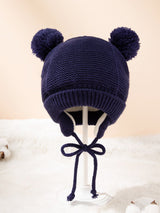 Buy SHEIN Toddler Girls Pom Pom Decor Hat & Gloves in Pakistan