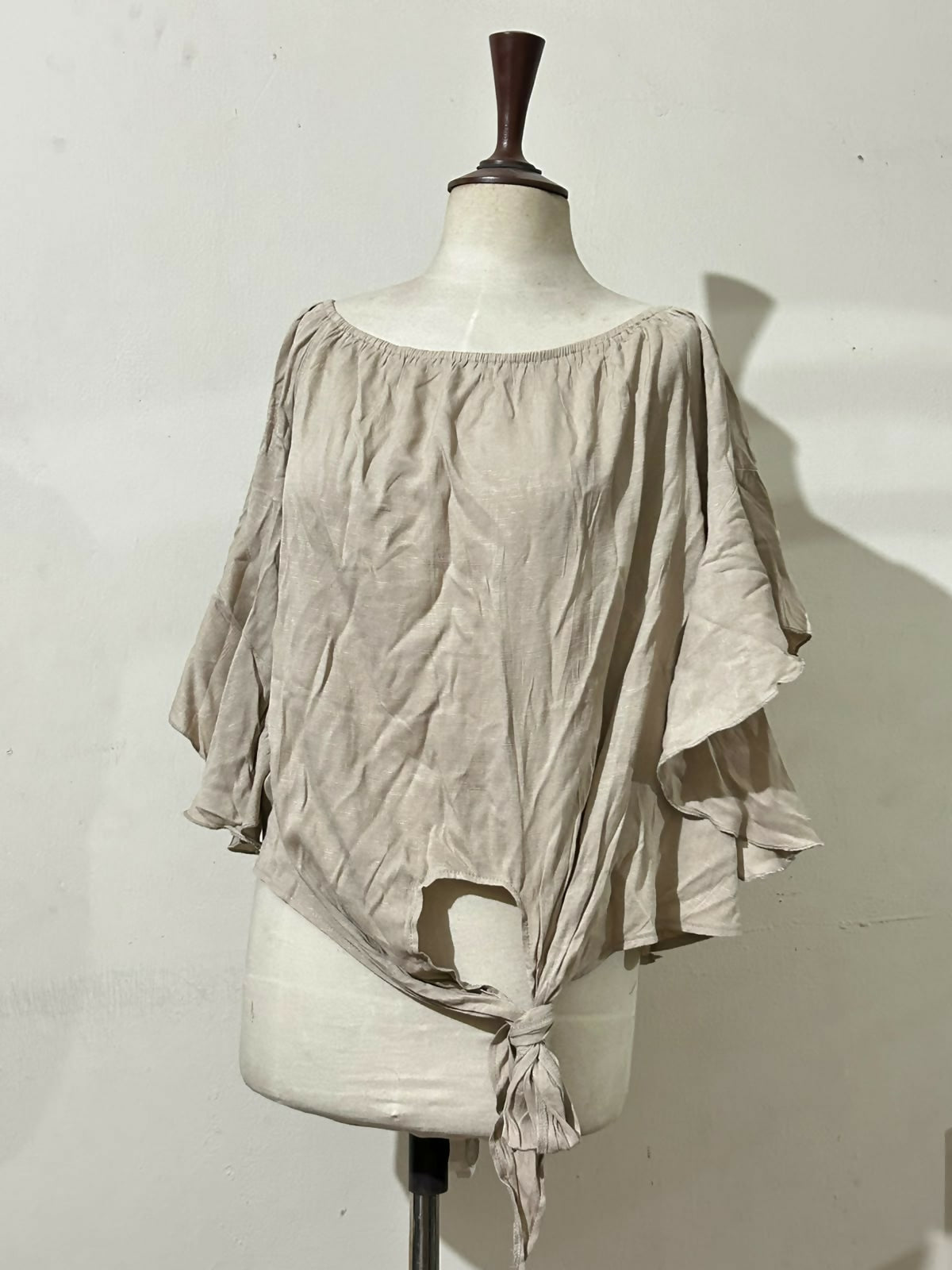Beige Top | Women Tops & Shirts | Small to Medium | Brand New