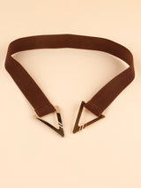 Buy SHEIN Triangle Buckle Corset Belt in Pakistan