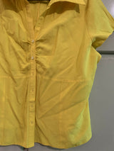 Yellow Button Down Shirt | Women Tops & Shirts | Small | New