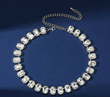 Rectangle Link Necklace-00118 | Women Jewelry | Necklaces & Pendants | Brand New