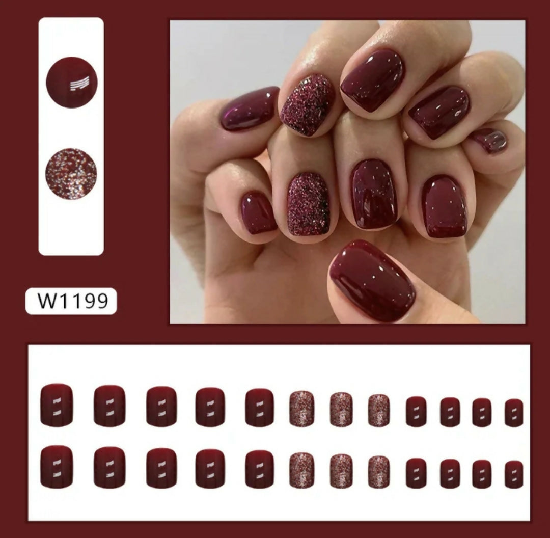 Press On Nails Set- N115 | Women Accessories | Nails | Brand New