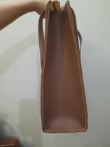 Brown Leather Bag | Women Bags | Size : 12x14 | New