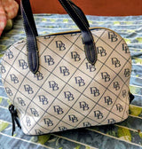 Dooney & Bourke | Women Bags | Shoulder & Tote Bags | Medium | White & Black | Preloved