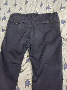 MyLife | Navy Blue Cotton Pants | Men Jeans & Bottoms | Worn Once