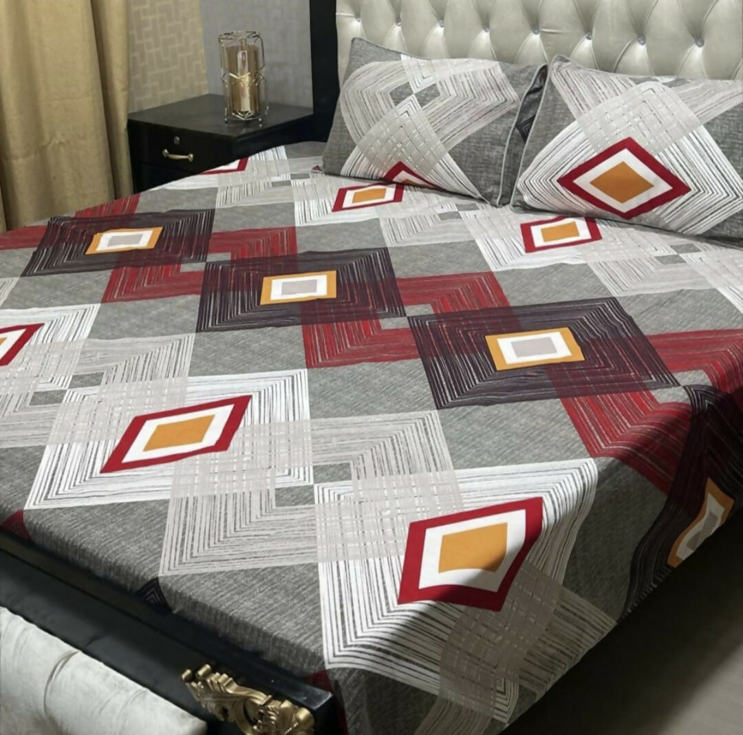 Cotton Double Bedsheets | For Your Home | Home & Decor | Size: 89/92 | Brand New