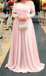 MATAISH | Western Style Maxi | Women Frocks & Maxis | Baby Pink | Large | Brand New