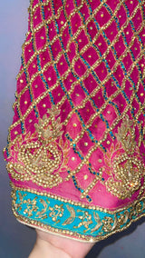 Pink Heavy Formals | Women Locally Made Formals | Small | Preloved