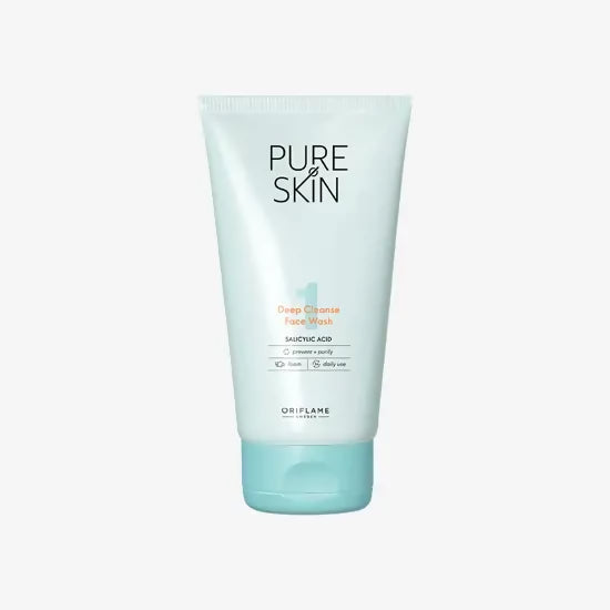 Oriflame | Pure Skin Deep Cleanse Face Wash | Beauty Skincare Face | Brand new