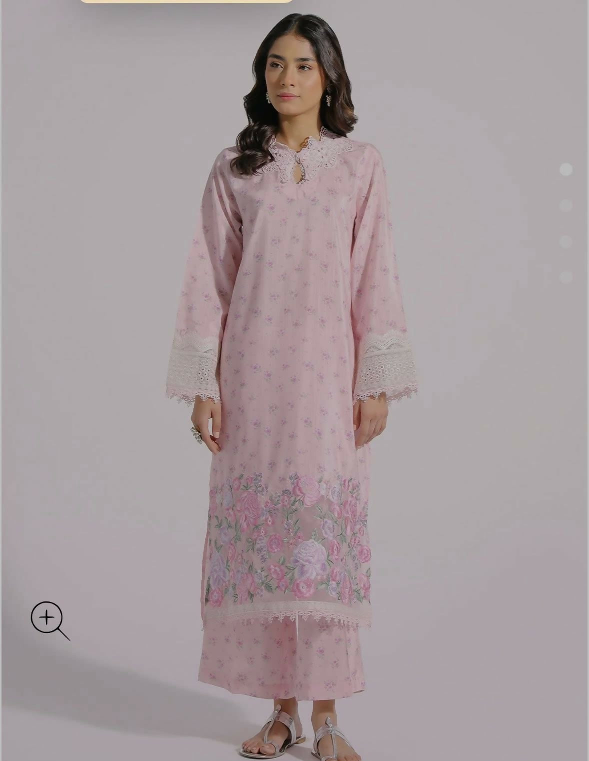 Ethnc | Pink | Women Branded Kurta | Small | Brand New