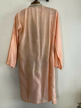 Peach Embroidered Kurta | Women Locally Made Kurta | Small | New