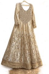 Golden Skin Wailma Maxi | Women Bridals | Large | Preloved