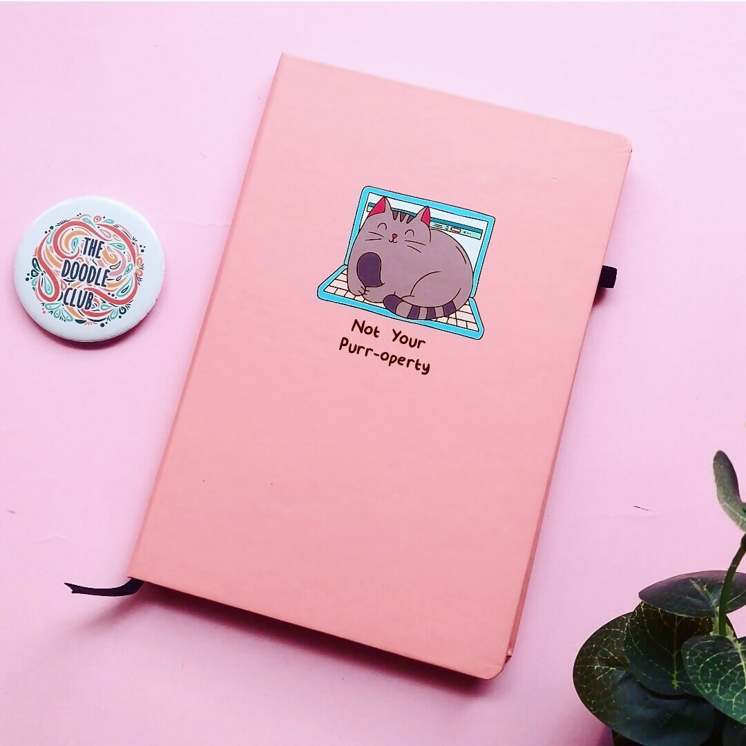 Not your purroperty - Cat Journal Blank Pages | For Your Home | Books | New