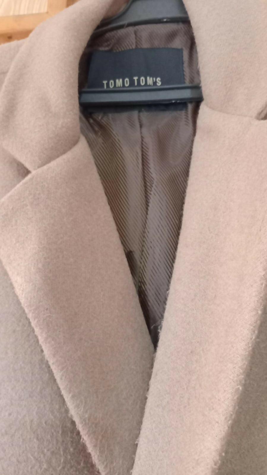 Long Coat | Women Sweaters & Jackets | Beige | Small | Worn Once