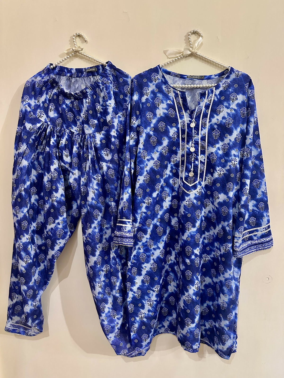Zellbury | Women Branded Kurta | Blue | Small | Worn Once