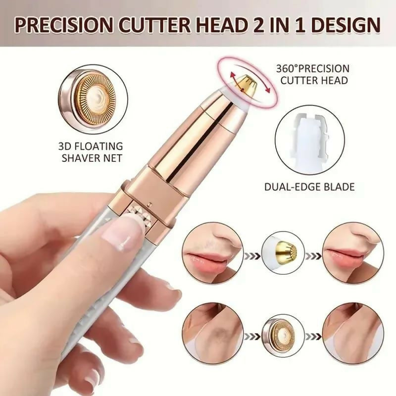 Flawless 2 in 1 Eyebrow & Body hair Trimer | Women Accessories | Brand New