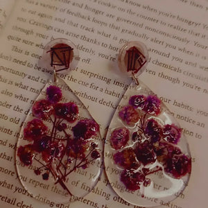 Resin Handmade Flower Earrings | Women Jewellery | New