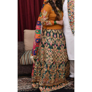 Bridal Mehndi Suit | Women Bridals | Medium |Worn Once