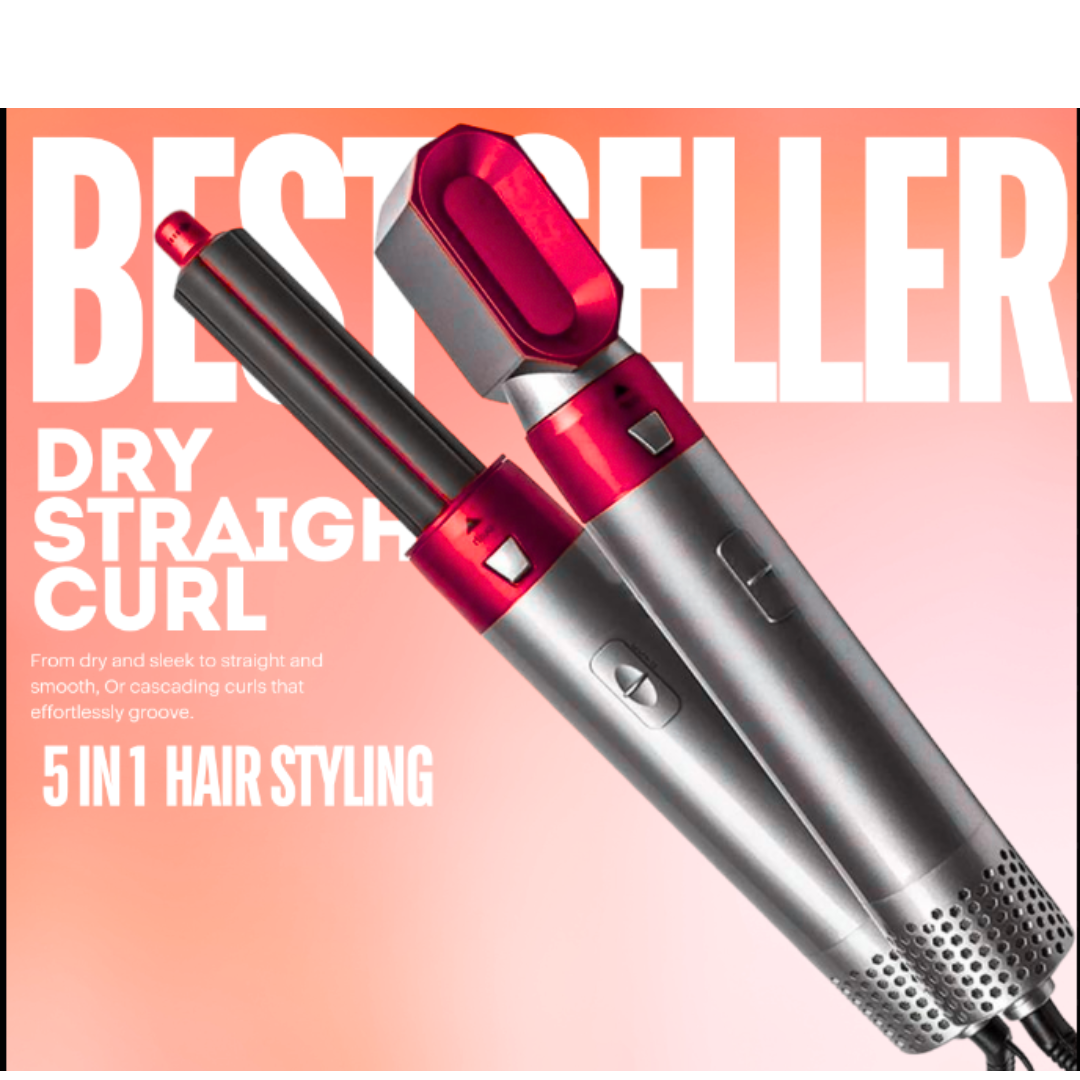 ONE STEP Buy One Step - 5 in 1 Multifunctional Hair Dryer Styling Tool in Pakistan 